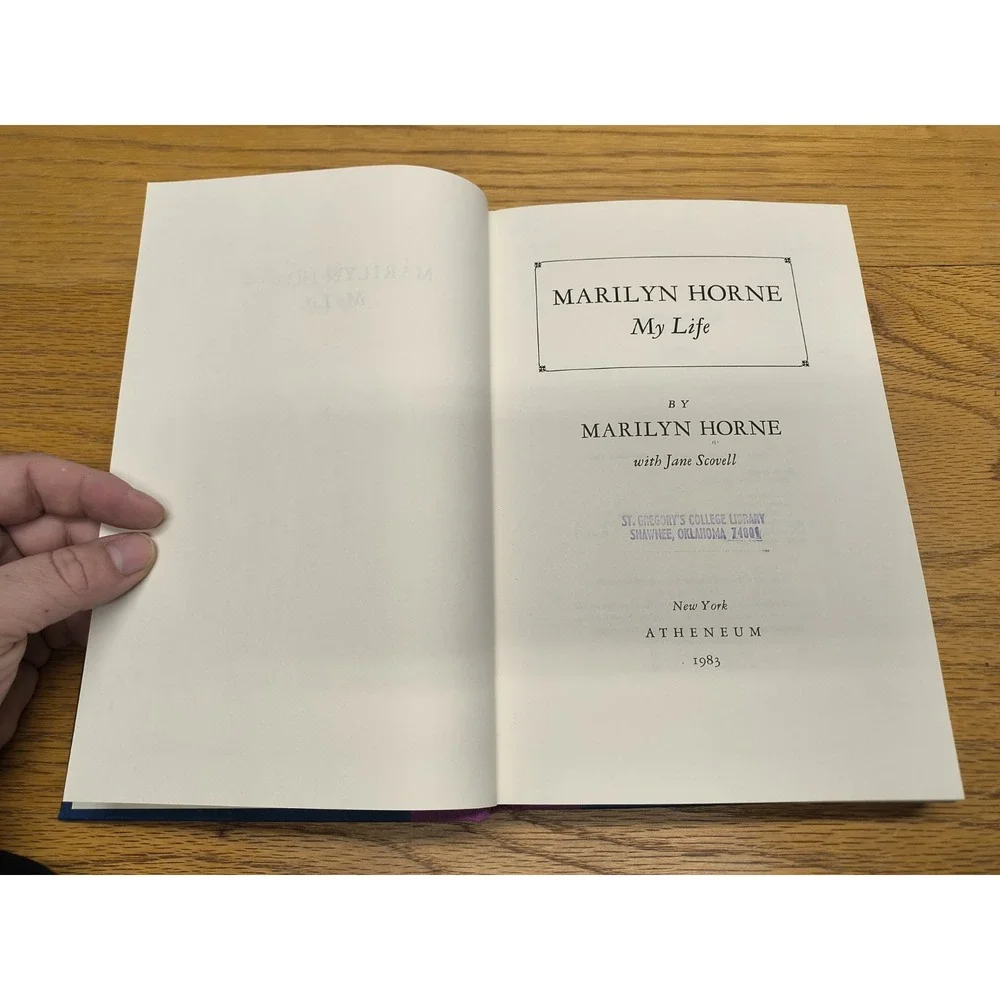 Marilyn Horne: My Life - Hardcover By‎ Horne, Marilyn